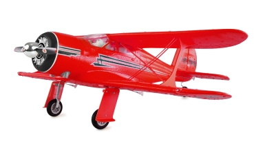 24143 AMXFlight Beech D17s Doppeldecker 3D/6G RTF rot
